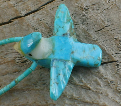 Necklace SouthWest Jewelry Turquoise Blue Jay